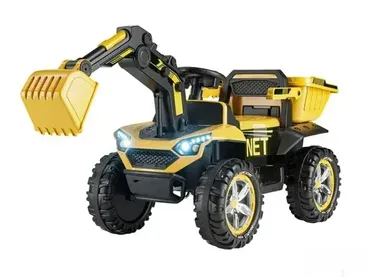 Bager na akumulator za decu – NOVO 🚜 Dečji električni bager sa