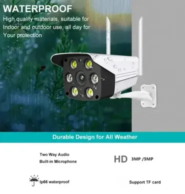 Gembird WiFi kamera – CAM-IP3MP-B6 (3 MP, Bullet, IP66) 🔹 Brend