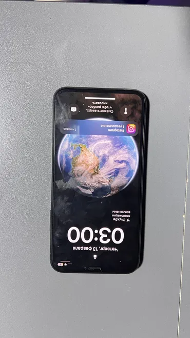 IPhone X, Б/у, 64 ГБ, Черный, 100 %