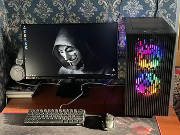 Компьютер, ОЗУ 16 ГБ, Для несложных задач, Б/у, Intel Core i5, NVIDIA GeForce GTX 1080, SSD