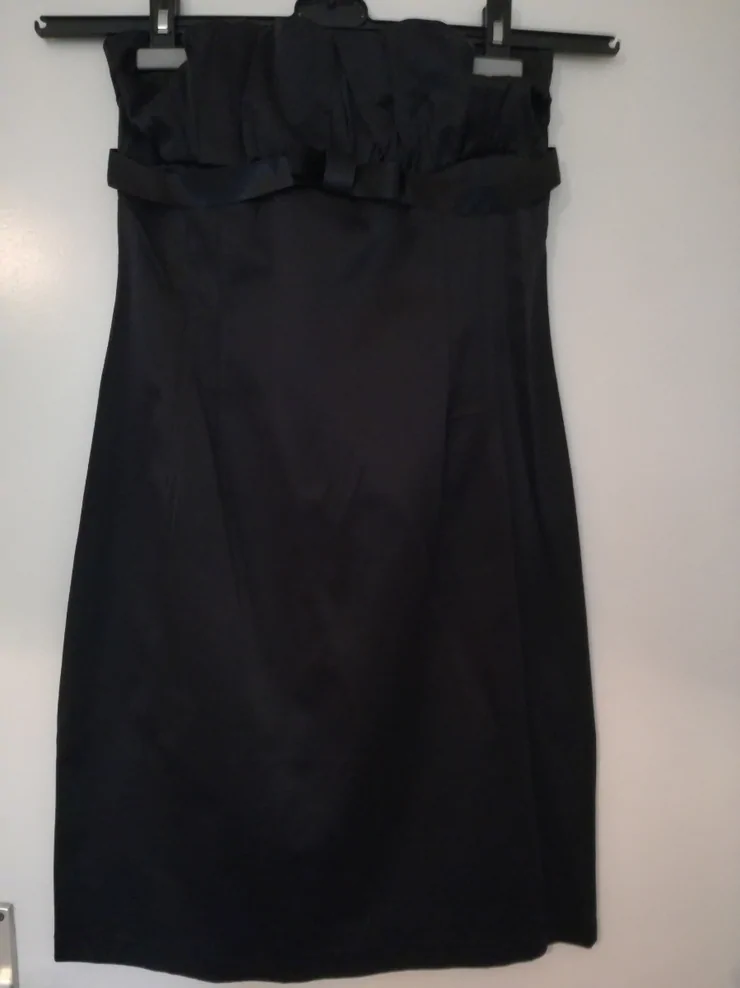 L (EU 40), color - Black, Cocktail, Without sleeves