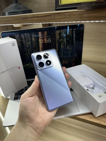 Xiaomi, 14T Pro, Жаңы, 512 ГБ, түсү - Көгүлтүр, 2 SIM