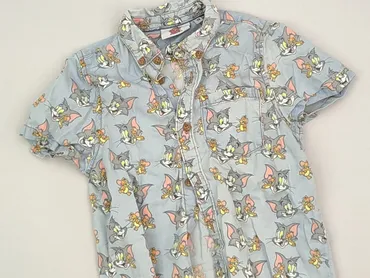 Shirt 2-3 years, condition - Good, pattern - Print, color - Light blue