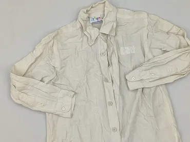 Shirt 7 years, condition - Very good, pattern - Monochromatic, color - Beige