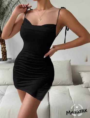 One size, color - Black, Cocktail, With the straps
