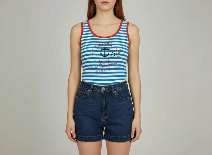 Blue, Women`s top, size S