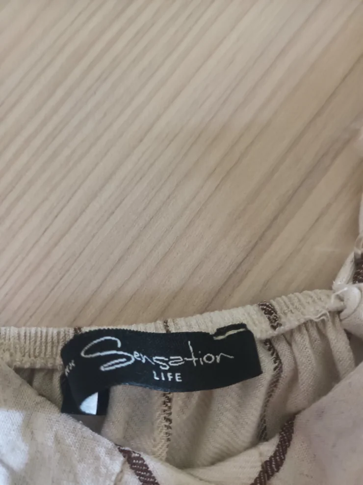 M (EU 38), color - Beige, With the straps