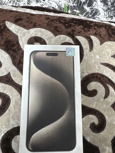 IPhone 15 Pro Max, Колдонулган, 256 ГБ, Natural Titanium, Коргоочу айнек, Каптама, Кабель, 100 %