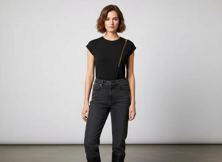T-shirt damski, rozmiar S