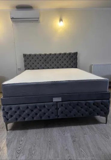 Francuski ležaj BOX ČESTER 👑 Dimenzije ležaja: 215x165 Dimenzije