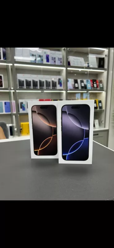 IPhone 16 Pro, Новый, 256 ГБ, Desert Titanium, Зарядное устройство, Кабель, В рассрочку, 100 %