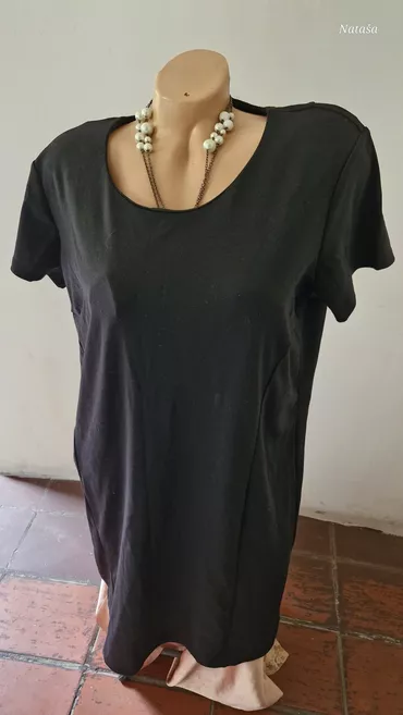 Esmara XL (EU 42), color - Black, Cocktail, Short sleeves