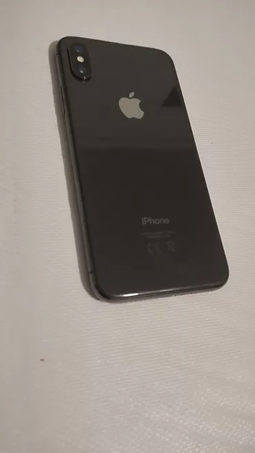 IPhone X, Скидка 10%, Б/у, 64 ГБ, Jet Black, Зарядное устройство, Кабель, 70 %