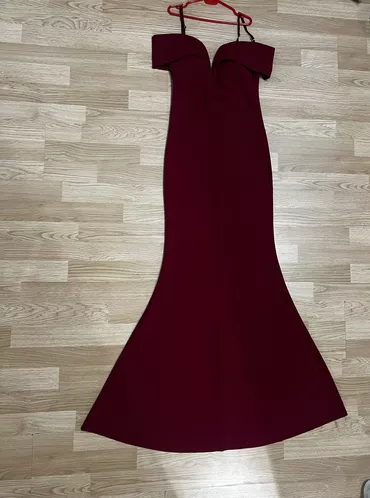 S (EU 36), color - Burgundy, Evening, Other sleeves