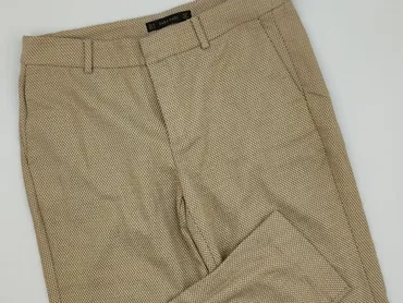 Zara, Material trousers for women, size L (EU 40)