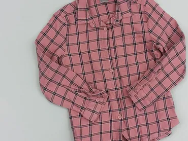 Shirt 5-6 years, condition - Very good, pattern - Cell, color - Pink