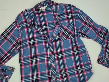 Shirt 12 years, condition - Perfect, pattern - Cell, color - Blue