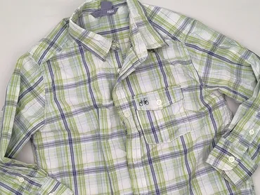 Shirt 3-4 years, condition - Very good, pattern - Cell, color - Green