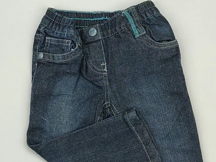 Denim pants, Lupilu, 12-18 months, condition - Ideal