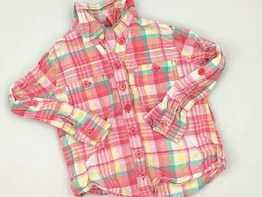 Shirt 1.5-2 years, condition - Good, pattern - Cell, color - Pink