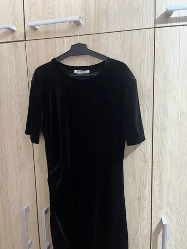 Zara S (EU 36), color - Black, Cocktail, Short sleeves