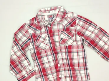 Shirt 3-4 years, condition - Good, pattern - Cell, color - Red