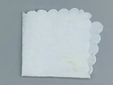 Serwetka 40 x 40, kolor - Biały, stan - Dobry