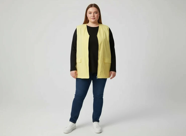 Encadee, Women`s waistcoat, size 4XL