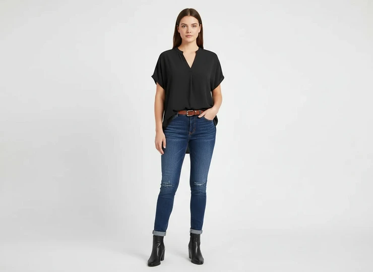 Shein, Жіноча блуза, розмір 2XL