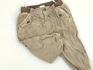 Baby material trousers, 6-9 months, 68-74 cm, Lindex, condition - Very good