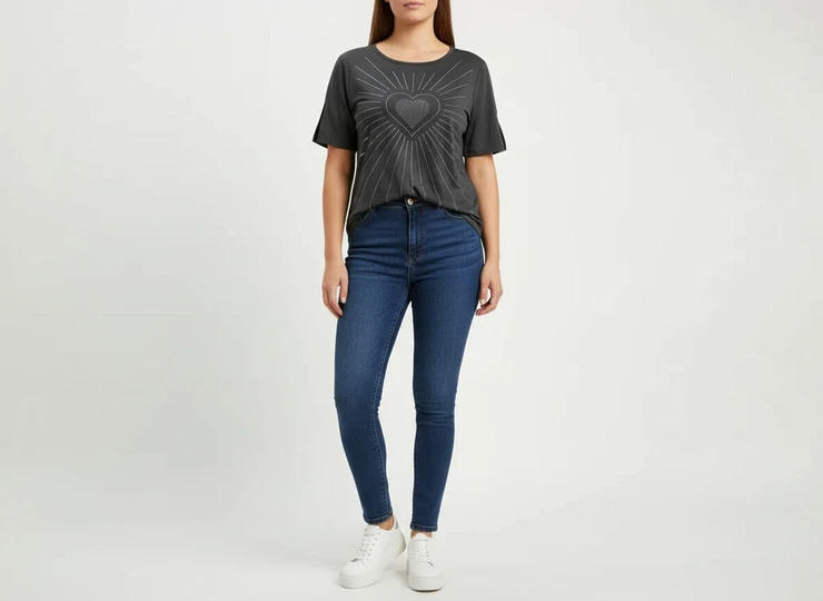 Shein, Women`s T-shirt, size XL