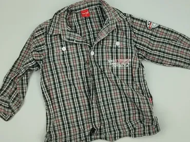 Shirt 1.5-2 years, condition - Very good, pattern - Cell, color - Beige