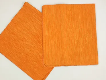 PL - Tablecloth 34 x 120, color - Orange, condition - Perfect