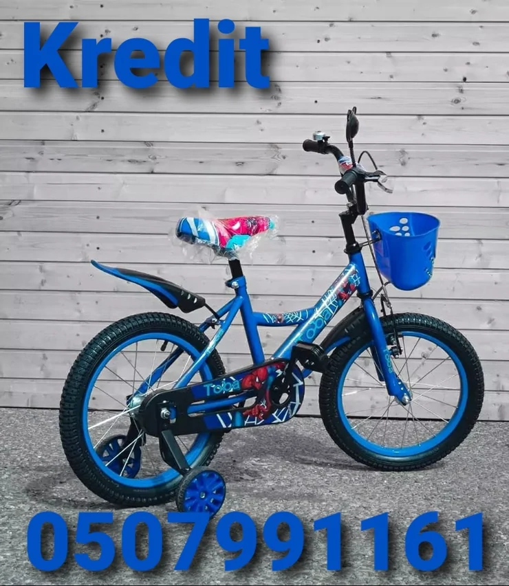 Новый Четырехколесные Детский велосипед 16", Бесплатная доставка
