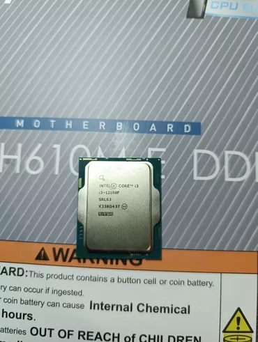 Процессор, Б/у, Intel Core i3, 4 ядер, Для ПК
