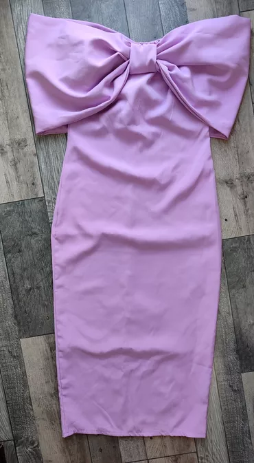 M (EU 38), color - Purple, Evening, Without sleeves