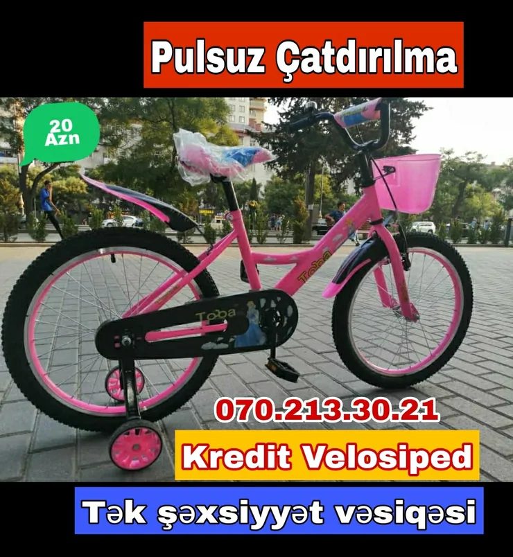 Şəhər velosipedi Stels, 20"