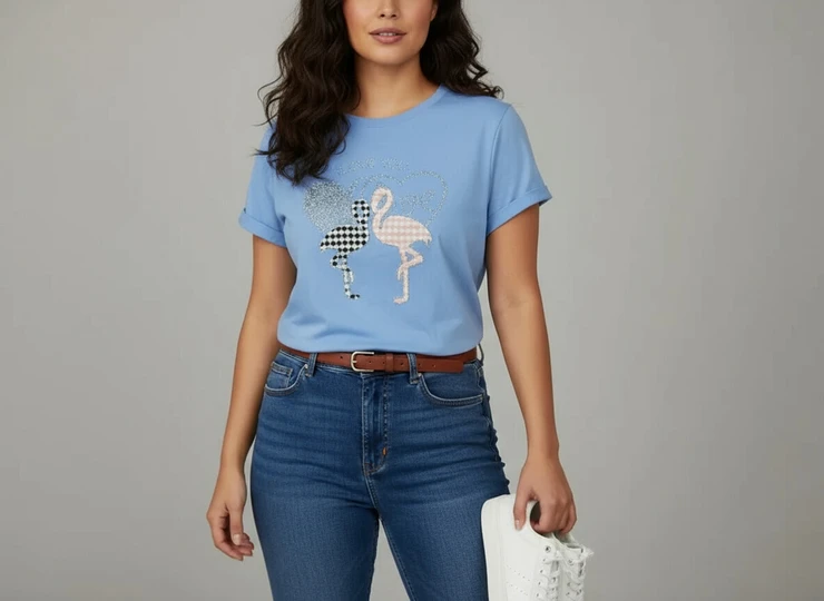 T-shirt damski, rozmiar XL