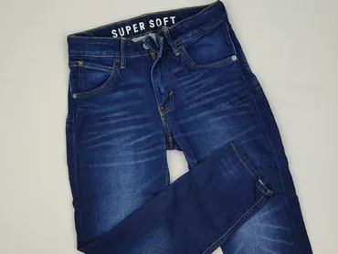 Spodnie jeansowe, H&M, 10 lat, 134/140, stan - Bardzo dobry