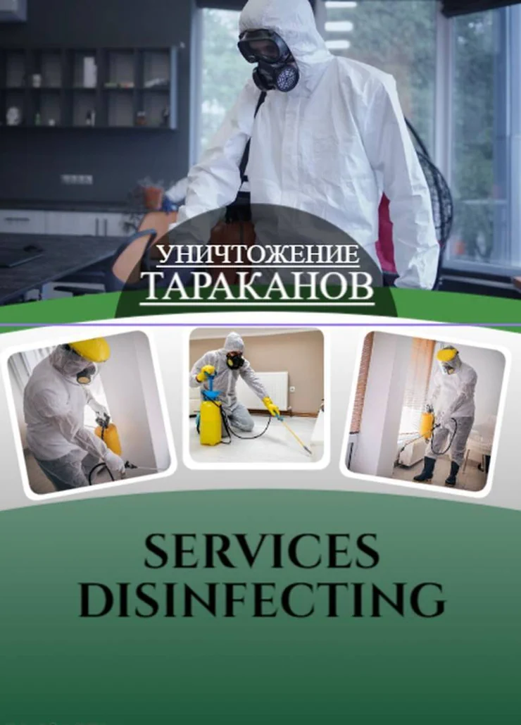 Дезинфекция, дезинсекция, | Клопы, Блохи, Тараканы, | Транспорт, Офисы, Квартиры
