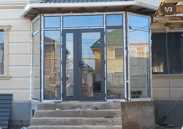 Алюминиевое готовое окно, Другой тип, 35045 * 259, Новый, Платная установка