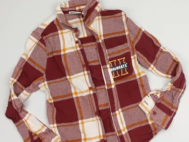 Shirt 9 years, condition - Good, pattern - Cell, color - Brown