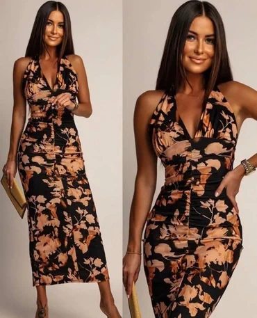 One size, bоја - Šareno, Večernji, maturski, Top (bez rukava)