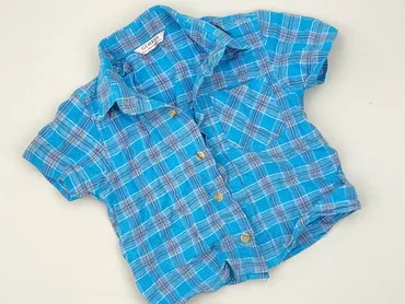 Shirt 1.5-2 years, condition - Very good, pattern - Cell, color - Blue