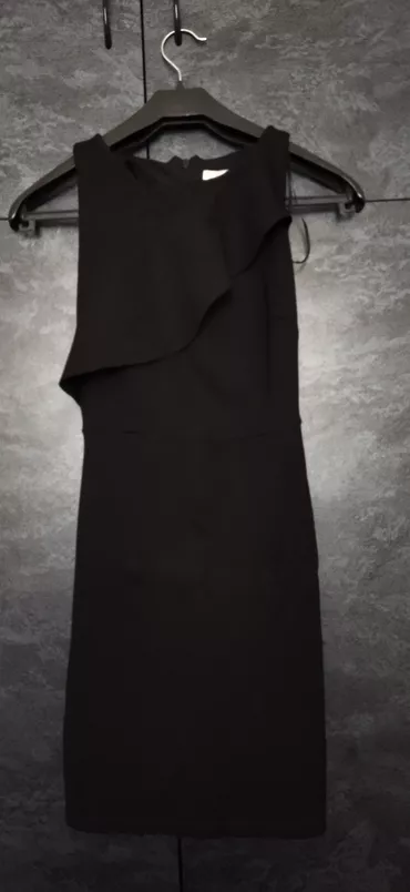 Zara XS (EU 34), color - Black, Evening, With the straps