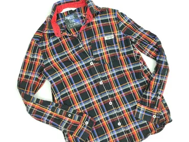 Shirt 12 years, condition - Very good, pattern - Cell, color - Multicolored