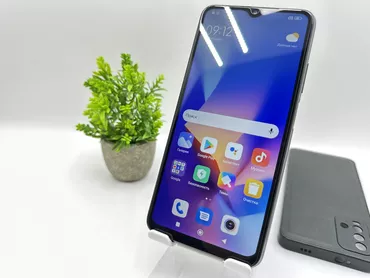 Redmi, Redmi 9T, Б/у, 128 ГБ, цвет - Черный, 2 SIM