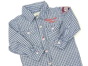 Shirt 1.5-2 years, condition - Perfect, pattern - Cell, color - Blue