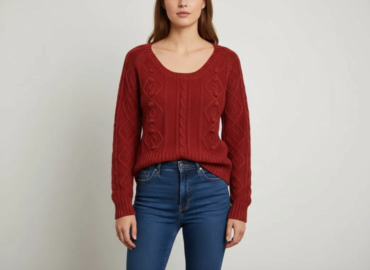 Sweter damski, rozmiar S