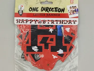 Używany baner urodzinowy One Direction. Idealny do dekoracji na